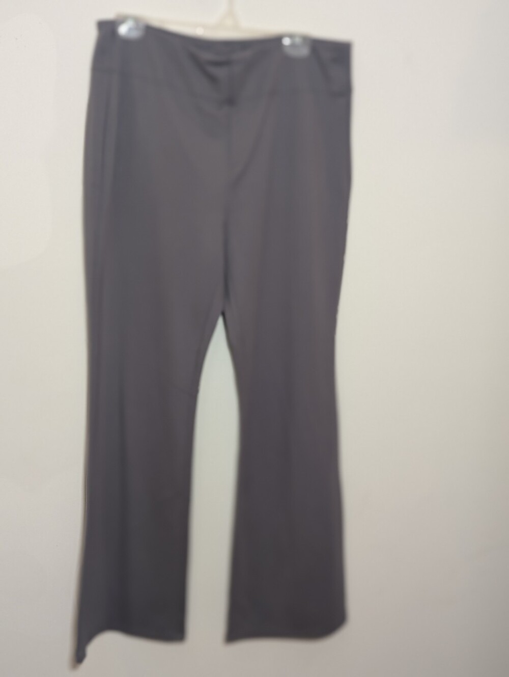 Halara Flex High-Waist Slight Flare Work Pants Gray XL Petite NWT